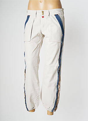 Pantalon cargo strânsă pe partea de jos mărime normală bej BE YOU K femeie