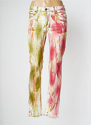 Blugi cu croială slim verde CHEAP MONDAY femeie