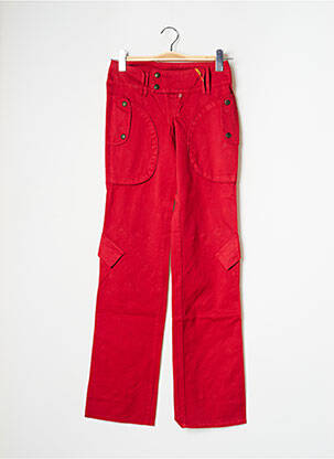 Pantalon cargo croială dreaptă mărime normală roșu BE YOU K femeie