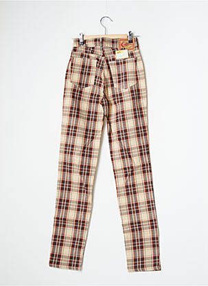 Pantalon slim elasticitate mărime normală bej CIMARRON femeie