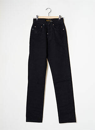 Pantalon slim țesătură poplin mărime normală negru REDWOOD femeie