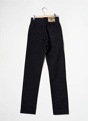 Pantalon slim țesătură poplin mărime normală negru REDWOOD femeie