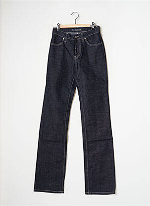 Blugi cu croială dreaptă albastru SCHOOL RAG femeie