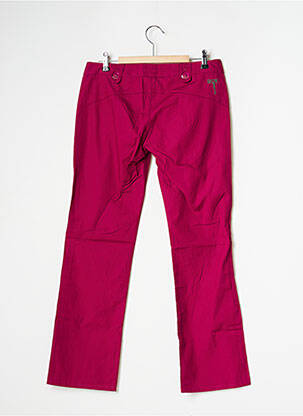 Pantalon drept țesătură poplin mărime normală violet BE YOU K femeie