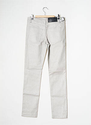Pantalon slim țesătură poplin mărime normală gri CHEAP MONDAY femeie