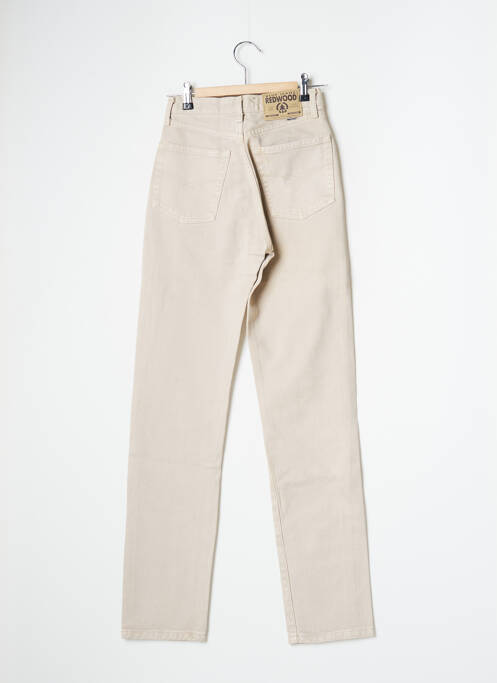 Pantalon slim bej REDWOOD femeie