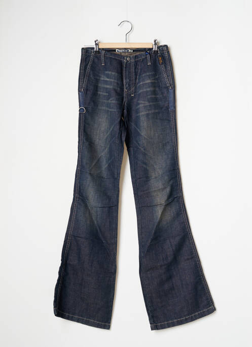 Blugi cu croială evazată albastru TEDDY SMITH femeie