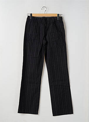 Pantalon drept țesătură poplin talie joasă negru BENCH femeie