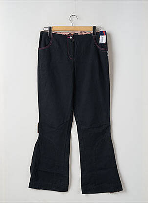 Pantalon evazat negru DDP femeie