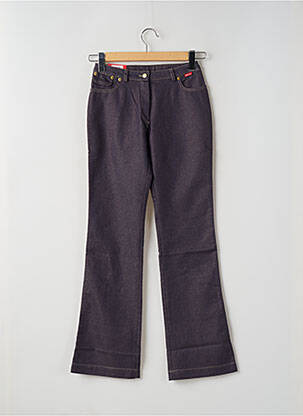 Blugi bootcut albastru E PURE femeie