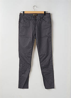 Pantalon slim talie joasă talie joasă gri FIVE PM femeie