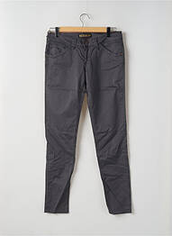 Pantalon slim talie joasă talie joasă gri FIVE PM femme