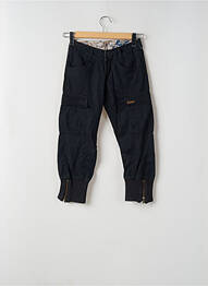 Pantalon cargo țesătură poplin mărime normală negru FREEMAN T.PORTER femeie