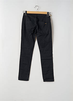 Pantalon 7/8 închidere cu fermoar sub clapetă cu nasturi talie joasă negru KILLAH femeie
