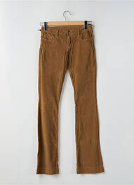 Pantalon slim talie joasă talie joasă galben FIVE PM femme