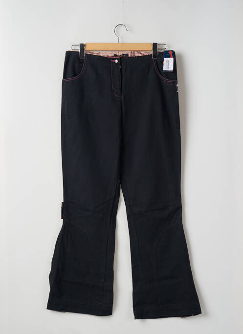 Pantalon evazat negru DDP femeie