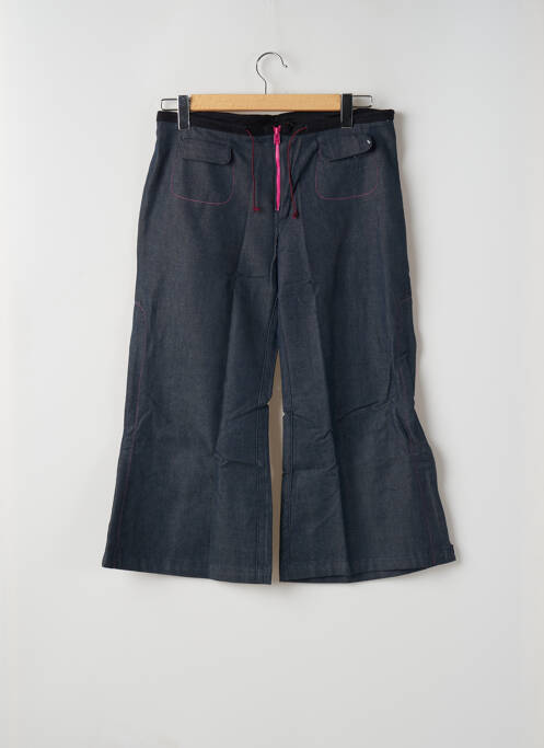 Pantalon trei sferturi mărime normală mărime normală albastru DDP femme