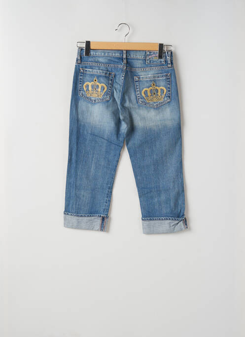 Blugi cu croială slim albastru DENIM STUDIO femeie