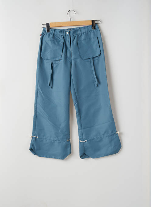 Pantalon trei sferturi croială dreaptă mărime normală albastru KANA BEACH femme