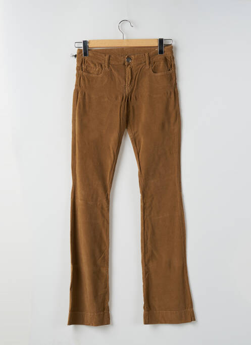 Pantalon slim galben FIVE PM femeie