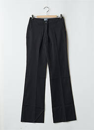 Pantalon drept țesătură poplin mărime normală negru TIM BARGEOT femeie