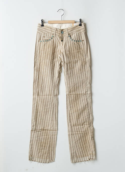 Pantalon slim bej REPLAY femeie