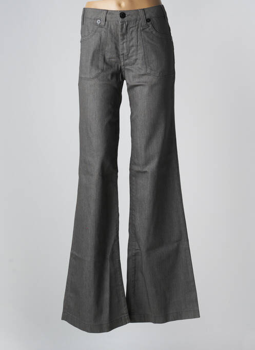 Blugi bootcut gri USED JEANS femeie