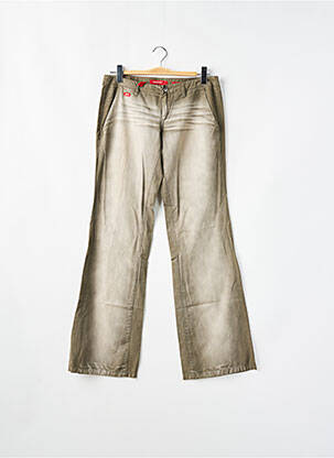 Pantalon evazat verde MISS SIXTY femeie