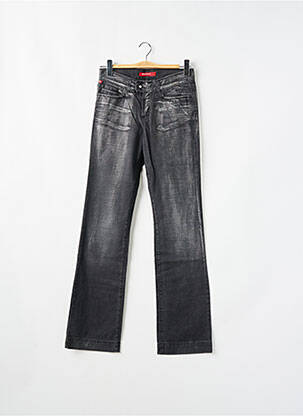 Blugi bootcut elasticitate talie joasă negru MISS SIXTY femeie