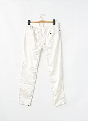 Pantalon slim talie joasă talie joasă alb MISS SIXTY femeie