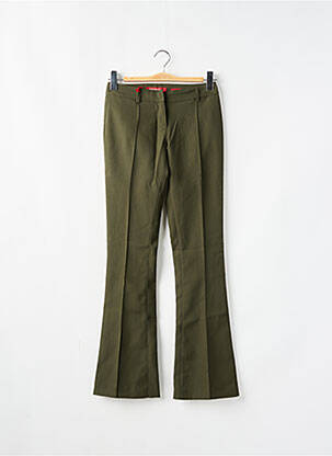 Pantalon evazat verde MISS SIXTY femeie
