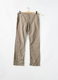 Pantalon slim talie joasă talie joasă maro MOGUL femeie