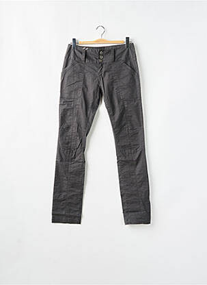 Pantalon slim talie joasă talie joasă gri ONLY femeie