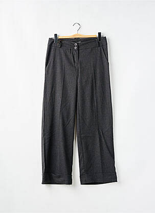 Pantalon drept țesătură crep talie joasă gri PAKO LITTO femeie