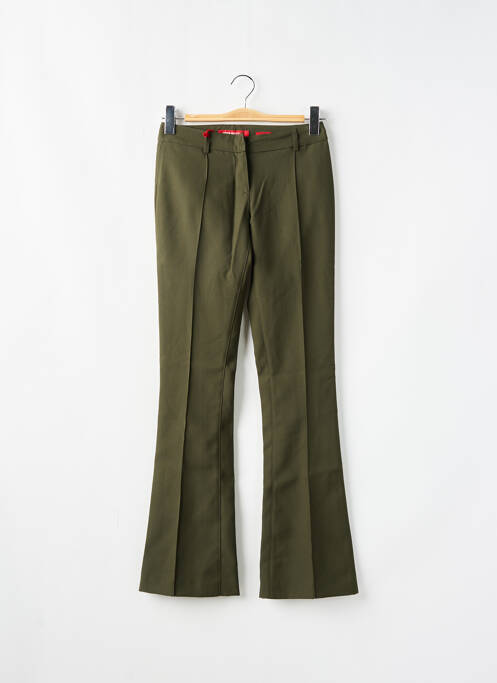 Pantalon evazat verde MISS SIXTY femeie