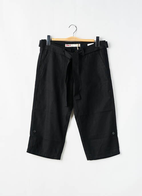 Pantalon trei sferturi negru ONLY femeie