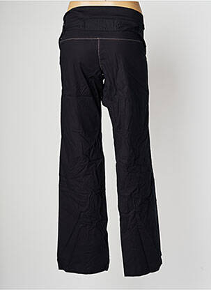 Pantalon drept țesătură poplin mărime normală negru LADY SOUL femeie