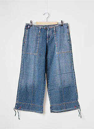 Pantalon trei sferturi albastru LOIS femeie