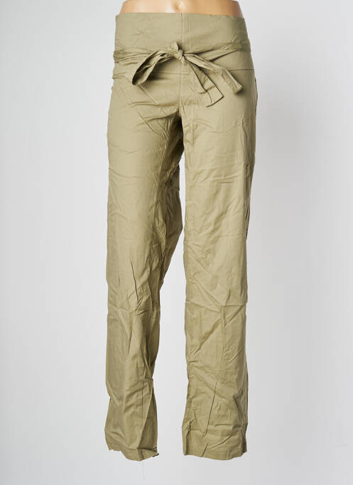 Pantalon drept verde LADY SOUL femeie