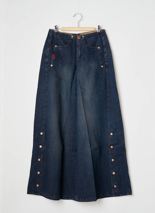 Blugi cu croială largă albastru LE TEMPS DES CERISES femeie