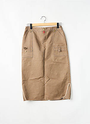 Fustă midi maro BE YOU K femeie