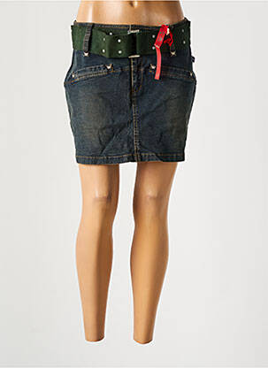 Fustă scurtă albastru NEW LONDON femeie