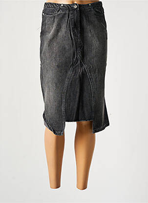 Fustă midi negru SCHOOL RAG femeie