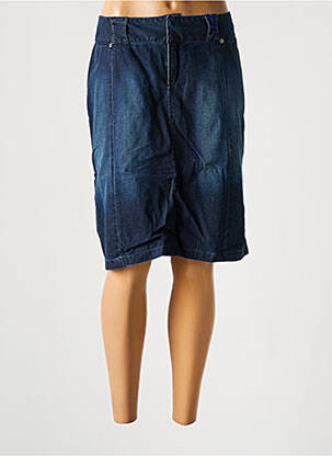 Fustă midi albastru TEDDY SMITH femeie