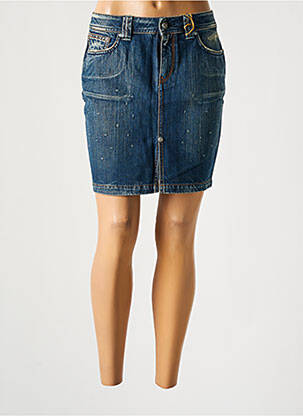 Fustă scurtă albastru TEDDY SMITH femeie