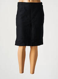 Fustă midi talie cu cleme negru TIM BARGEOT femme