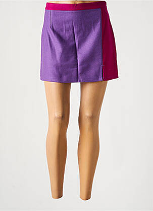 Fustă mini violet TIM BARGEOT femeie