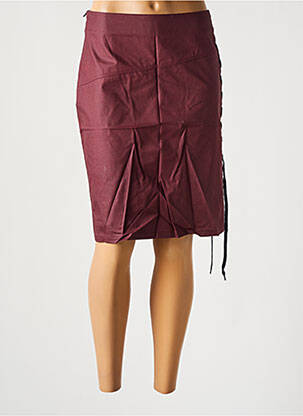 Fustă midi roșu TORN femeie