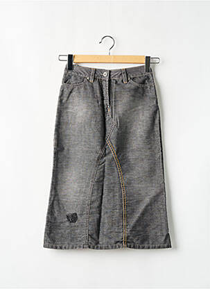 Fustă midi gri TEDDY SMITH femeie