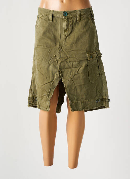 Fustă midi verde LOIS femeie